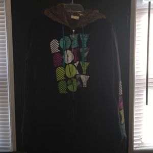 ROXY zip up hoodie