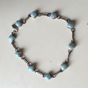 Turquoise Linked Bracelet from Costa Rica