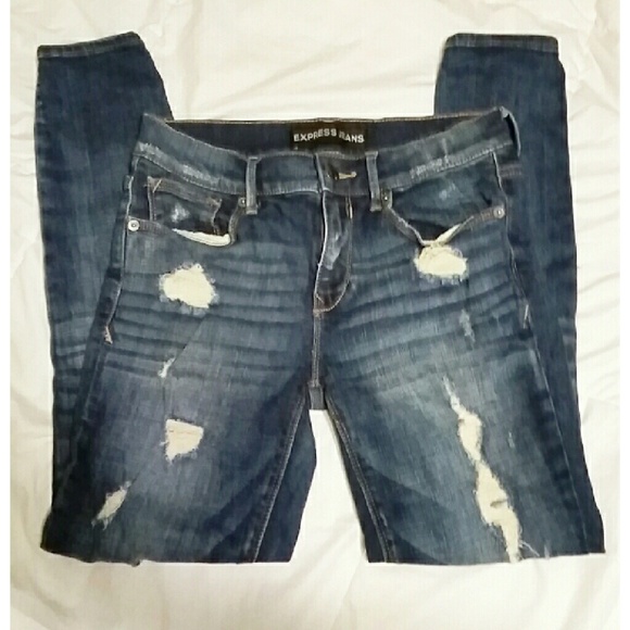 Express Denim - Express Skinnies - Short Length!