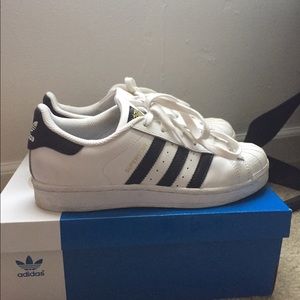 Adidas Superstars Size 4.5