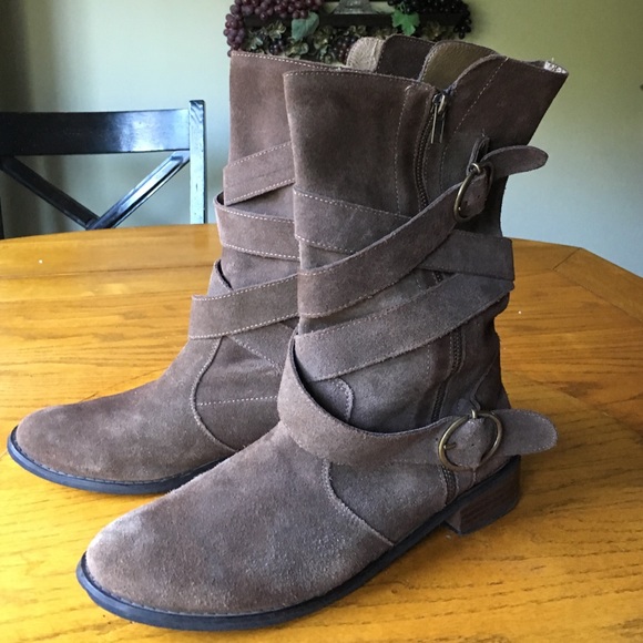 Suede Boots