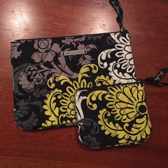 Vera Bradley coin purse & small makeup bag