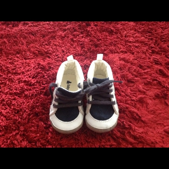Baby Gap Infant Boys Crib Shoe Cream/Black