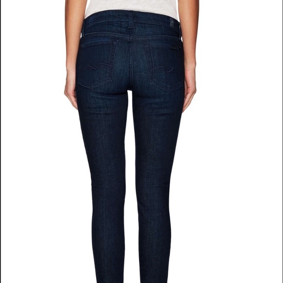 7 for all Mankind Denim - 7 for All Mankind Gwenevere Mid-Rise Skinny Jeans