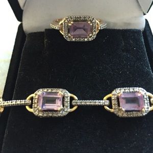 100% real Amethyst stones!