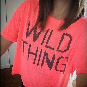 Sweaty Betty wild thing crop top in neon