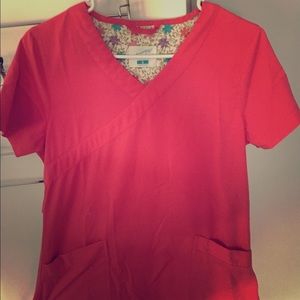 Coral Dansko scrubs