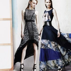 BCBG Tribal Hi-Low Maxi
