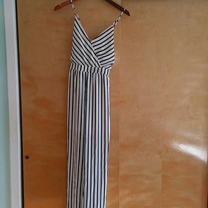 Striped jumpsuit