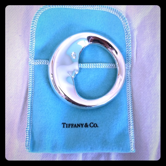Tiffany & Co Man in the Moon baby rattle