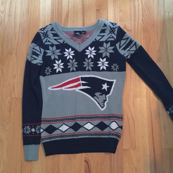 Patriots ugly sweater