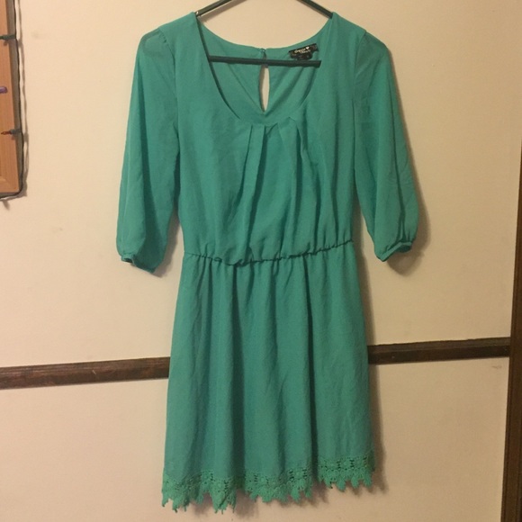 A sequin hearts dress
