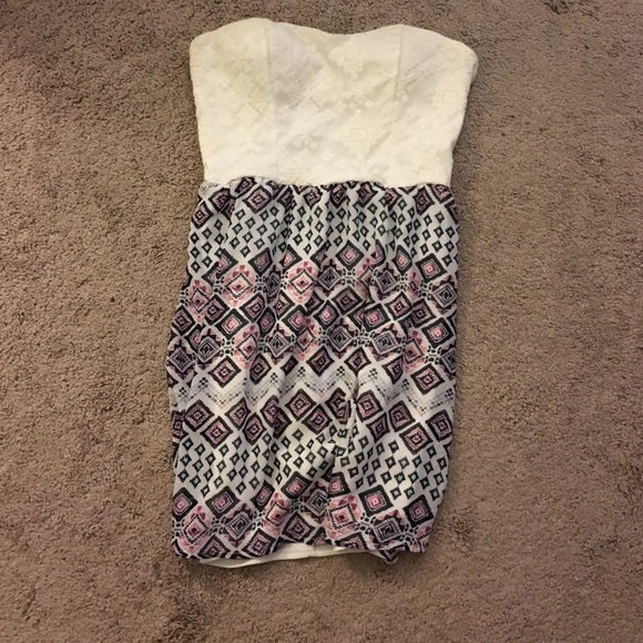 Strapless summer dress 👗