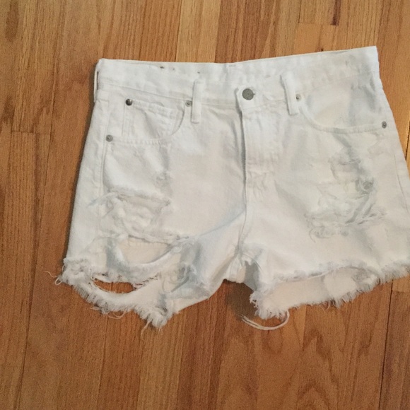 White shorts