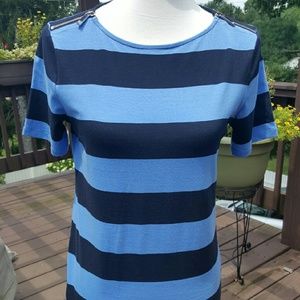 NWT Michael Kors striped top