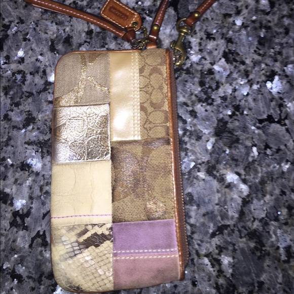 Coach Patchwork Wristlet - image 3