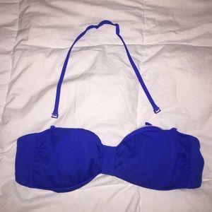 Blue bikini top from PINK
