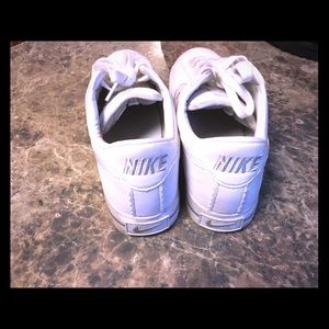 White Nike shoes