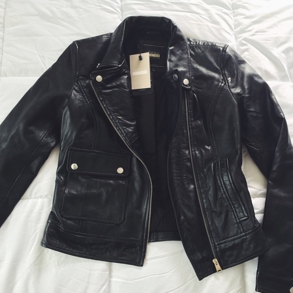 Zara Jackets & Blazers - Zara Genuine Leather Jacket