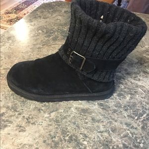 Women's black ugg boots
