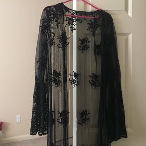 Forever 21 long cardigan komono time of thing