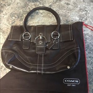 Chocolate Brown Coach bag