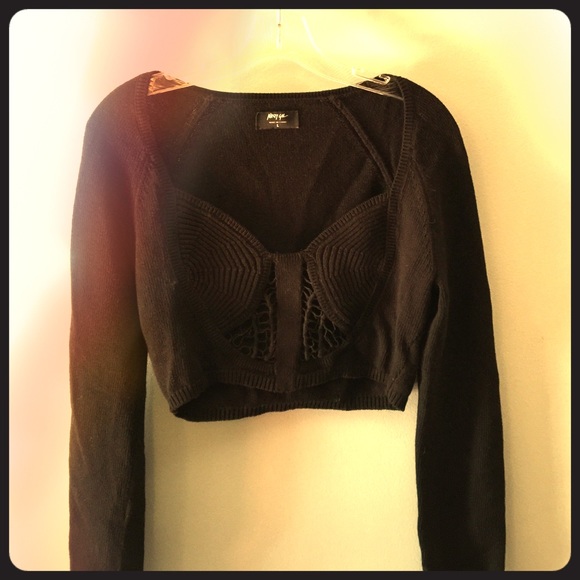 Nastygal Metamorphosis Crop Knit