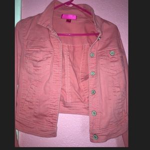 Pink demon jacket