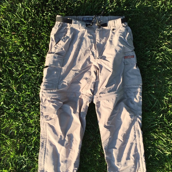 REI hiking pants with zip off legs