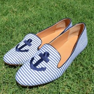 J.Crew Addie Loafers in Anchor