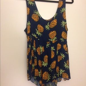 Paper Heart Pineapple romper