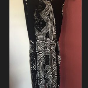 Black and white jumpsuit