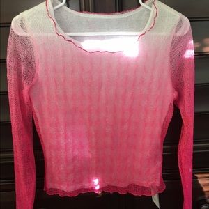 Nwt Guess collection ombré shirt