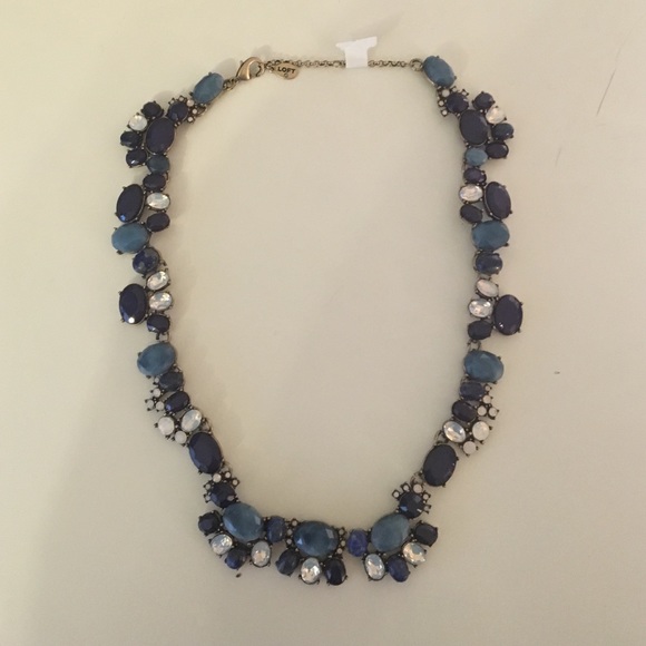 Ann Taylor Loft - Blue Statement Necklace