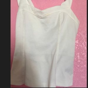 White crop top