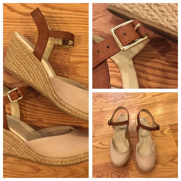 Lands' End Shoes - Land's End Espadrille Wedges
