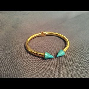 Vita Fede Arrow Bracelet with Turqoise