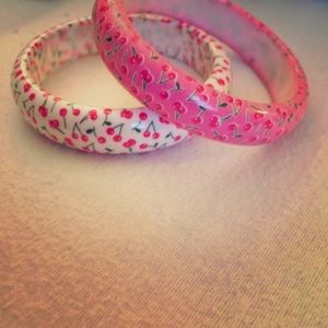 Cherry bangles