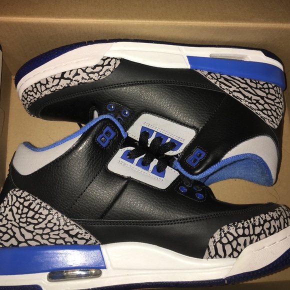 Sports blue 3's