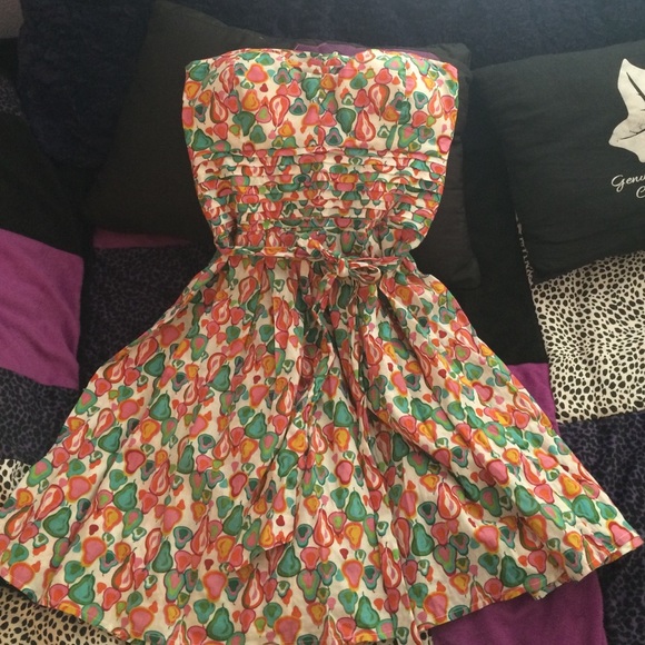Strapless American Rag Summer Dress👗