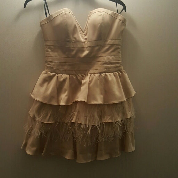 Bebe Nude Short Dress