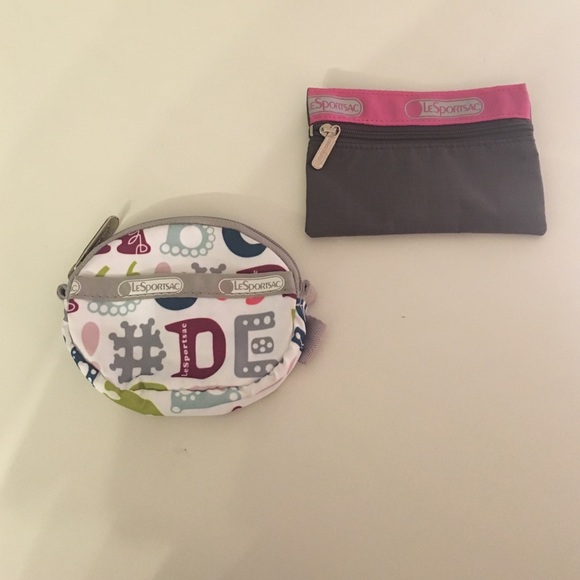 MOVING SALE!! Le Sportsac - Set of 2 small pouches