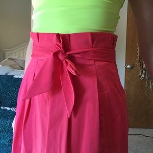 Pink skirt. Remove able belt