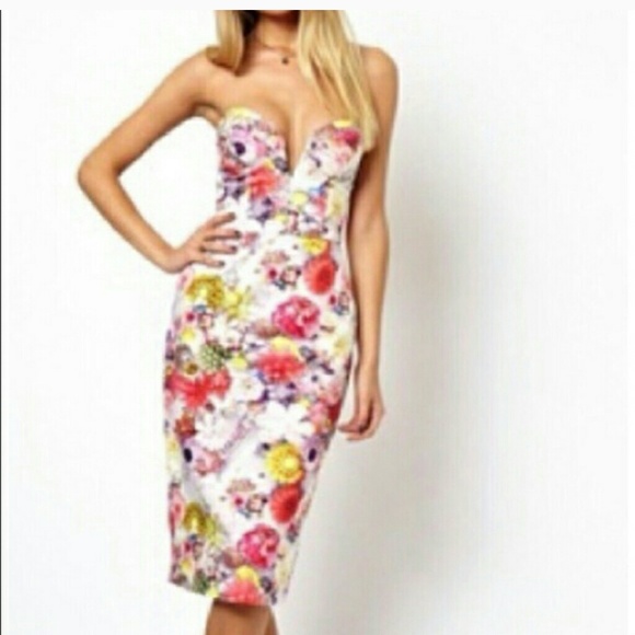 Asos midi dress