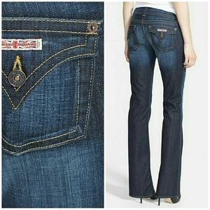 Hudson Bootcut W170car Flap Pocket Size 30 EUC