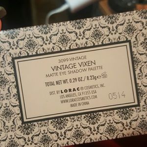 Lorac Vintage Vixen Palette