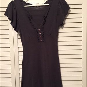Gray sweater material xs dress