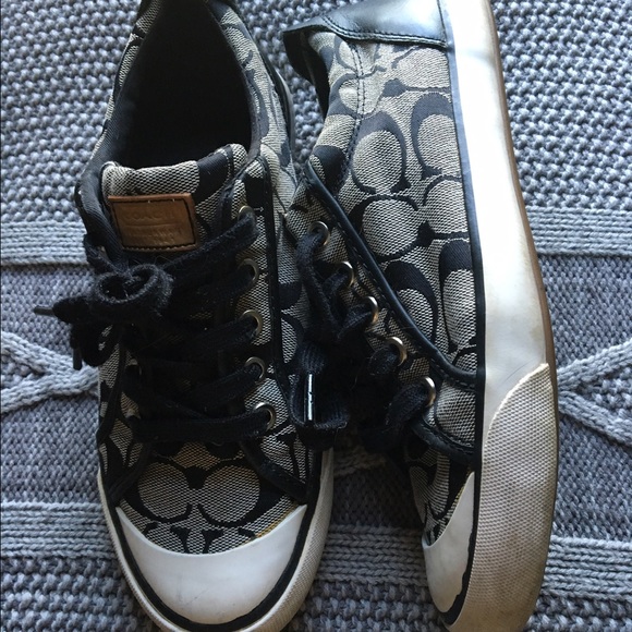 COACH Black Signature C Sneakers ZORRA