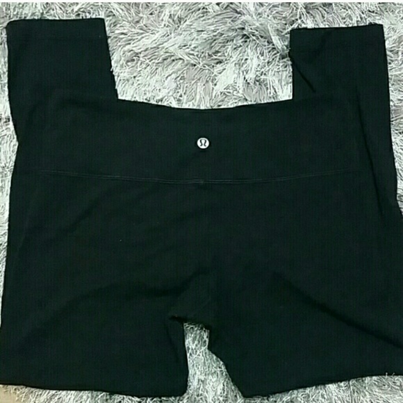 Lululemon wunderunder crop leggings