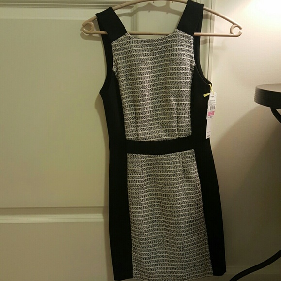 BCBGeneration Ponte tweed sheath